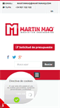 Mobile Screenshot of martinmaq.com